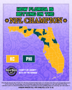 florida betting for the super bowl