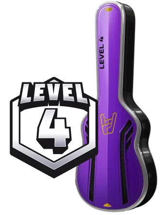 Level 4 Guitar Reward Drops