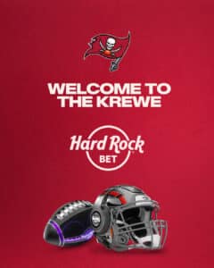 Hard Rock Bet partners with the tampa bay bucs