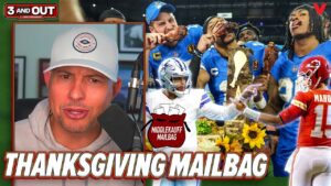 3 & Out Thanksgiving Mailbag