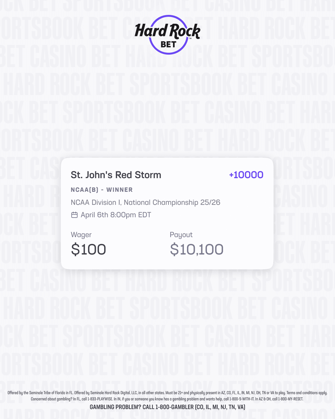 saint john's winner