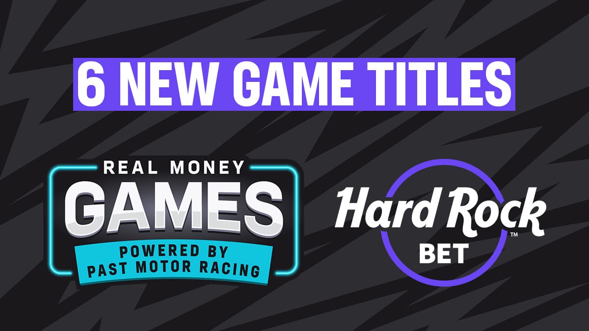 6 new real money games powered by past motor racing at Hard Rock Bet
