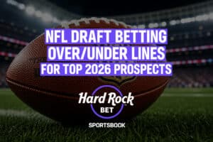 nfl draft betting over/under