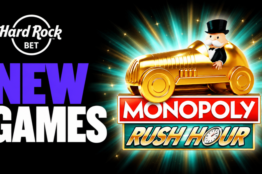 New games at Hard Rock Bet include Monopoly Rush Hour