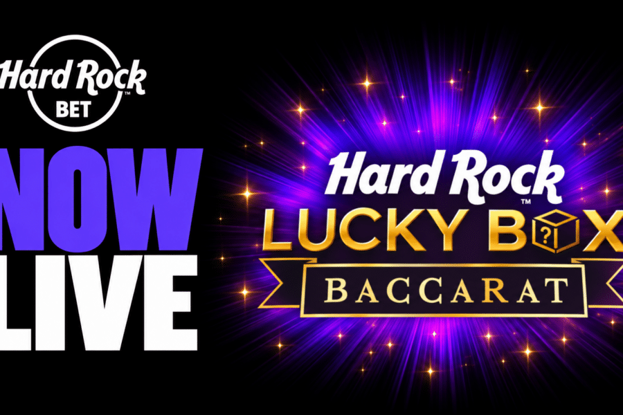 Hard Rock Lucky Box Baccarat Now Live at Hard Rock Bet