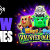 New games at Hard Rock Bet include Huff N Puff Haunted Mansion