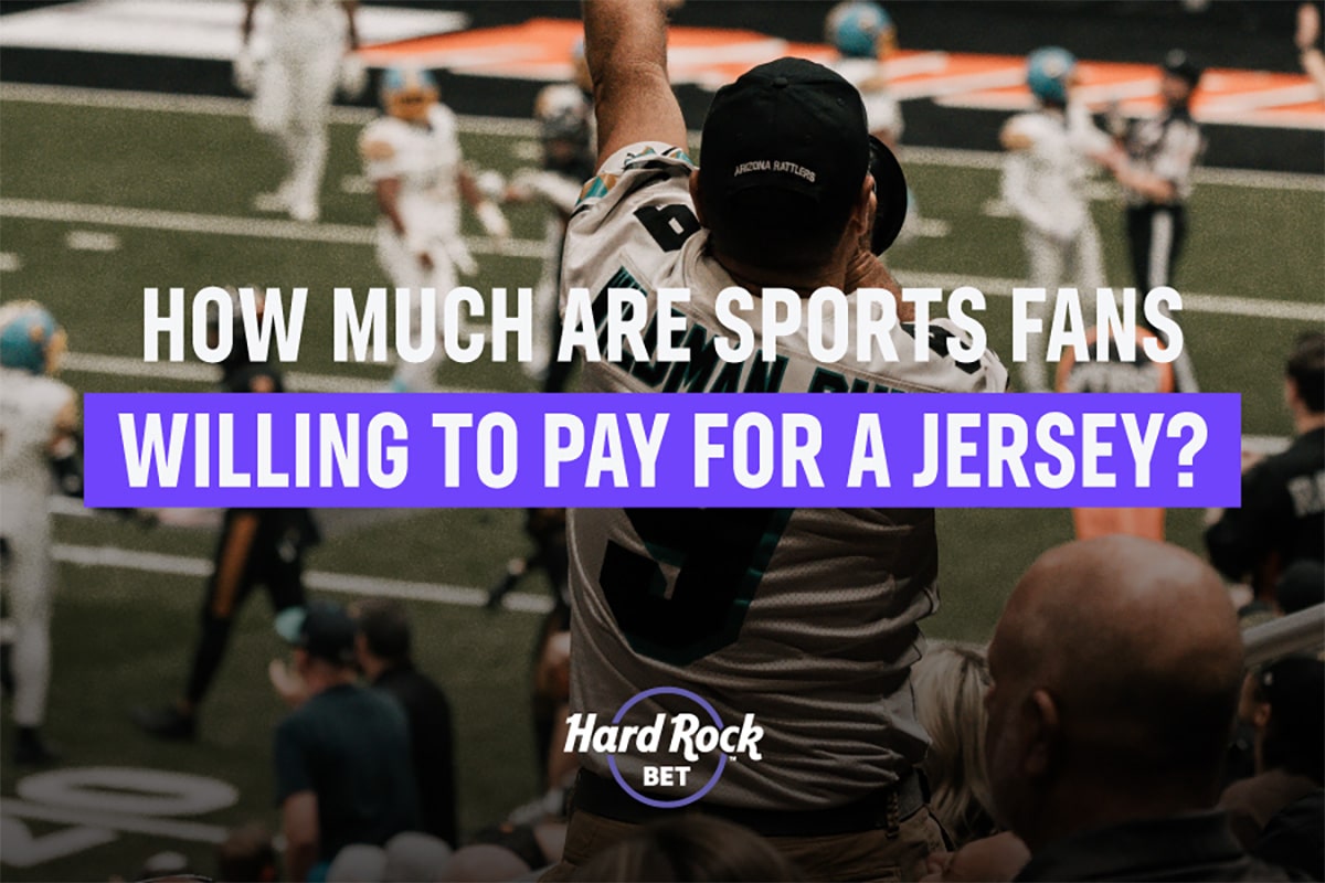how much are sports fans willing to pay for a jersey?